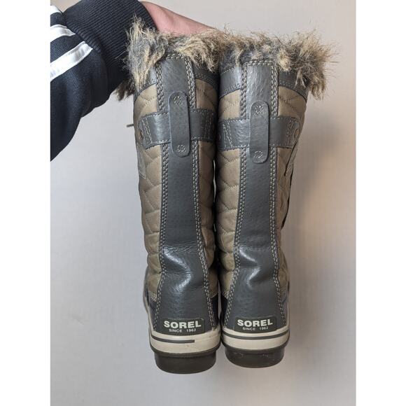 Sorel Womens Sz 8 Tofino II Sage Green Winter Snow Boots LL3654-365 Waterproof - Picture 9 of 9